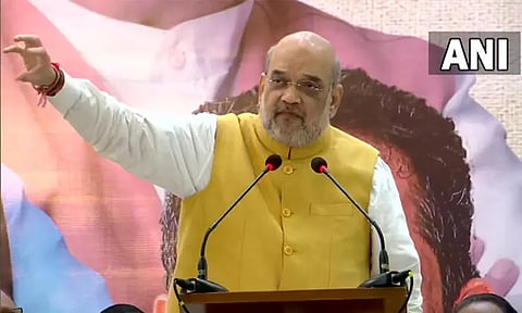 நாட்டில் இருந்து காங்கிரஸ் கட்சி மறைந்து கொண்டிருக்கிறது; மத்திய மந்திரி அமித்ஷா பேச்சு