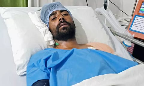 எல்லையில் கைது செய்யப்பட்ட தற்கொலை பயங்கரவாதி மாரடைப்பு ஏற்பட்டு உயிரிழப்பு