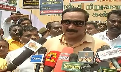 "மக்களுக்கு துரோகம் விளைவிக்கும் என்.எல்.சி நிறுவனம் தமிழகத்திற்கு தேவை இல்லை" - அன்புமணி ராமதாஸ் பேட்டி