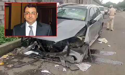 டாடா சன்ஸ் குழுமத்தின் முன்னாள் தலைவர் கார் விபத்தில் உயிரிழப்பு; முதல்-மந்திரி ஷிண்டே இரங்கல்