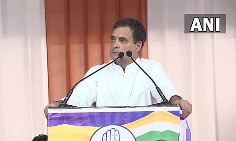 விவசாய கடன் தள்ளுபடி, இலவசக்கல்வி, கியாஸ் விலை குறைப்பு, இலவச மின்சாரம் - பல்வேறு அறிவிப்புகளை வெளியிட்ட ராகுல்காந்தி