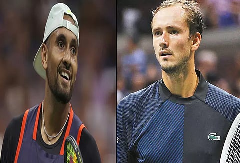 அமெரிக்க ஓபன் டென்னிஸ்: கிரியாசிடம் வீழ்ந்தார் மெட்விடேவ்