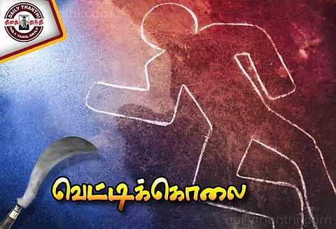 ஒலிபெருக்கியில் அதிக சத்தம் வருவதாக கூறியவர் வெட்டிக்கொலை - 7 பேர் கைது
