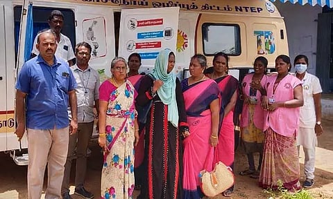 அங்கன்வாடி பணியாளர்களுக்கு காசநோய் கண்டறியும் முகாம்