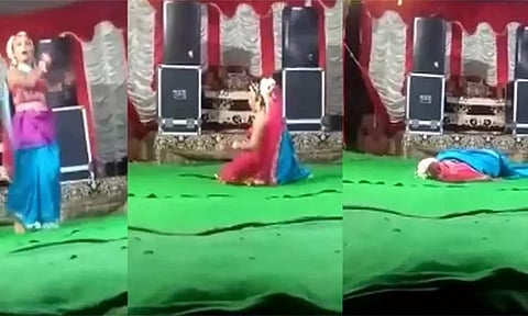 "ஊருக்காக ஆடும் கலைஞன் தன்னை மறப்பான்"... நடனம் ஆடிய கலைஞர் மேடையிலேயே உயிரிழந்த பரிதாபம்...!