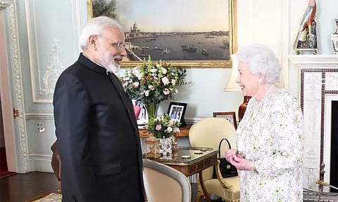 இங்கிலாந்து மகாராணி எலிசபெத் மறைவுக்கு பிரதமர் மோடி இரங்கல்