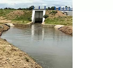 நிரம்பி வரும் மதுரை மாடக்குளம் கண்மாய்