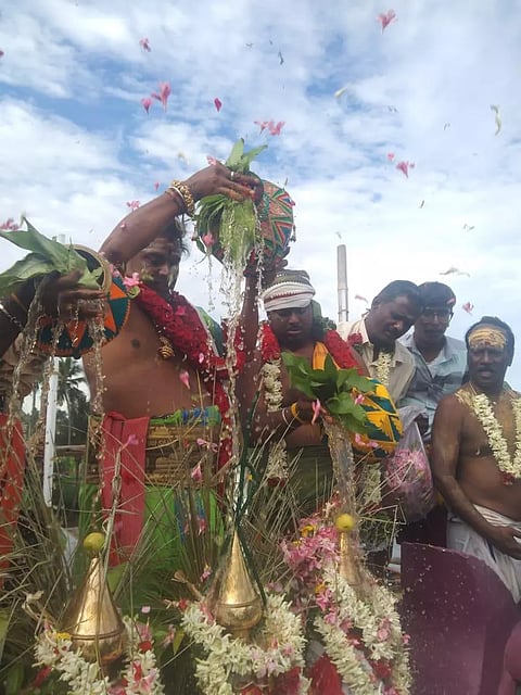 கோபி அருகே கரிய காளியம்மன் கோவில் கும்பாபிஷேகம்