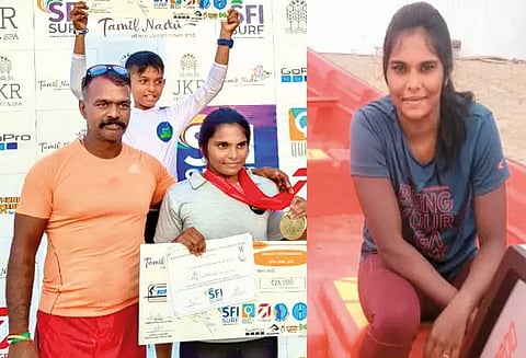 கடல் விளையாட்டின் இளம் சாம்பியன் மோனிகா