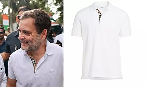 ராகுல் காந்தி அணிந்து இருக்கும் டி-ஷர்ட் விலை எவ்வளவு தெரியுமா? பாஜக விமர்சனம்