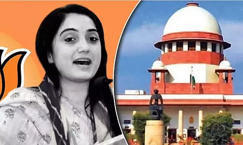 நுபுர் சர்மாவை கைது செய்ய கோரி தாக்கல் செய்த மனுவை ஏற்க சுப்ரீம் கோர்ட்டு மறுப்பு