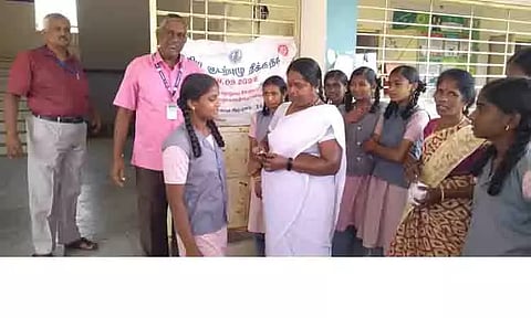 புதுக்கோட்டையில் 5 லட்சத்து 17 ஆயிரம் பேருக்கு குடற்புழு நீக்க மாத்திரைகள்