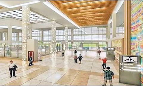 தூத்துக்குடி விமான நிலையத்தில் 600 பயணிகளை கையாளும் வகையில் புதிய முனையம்