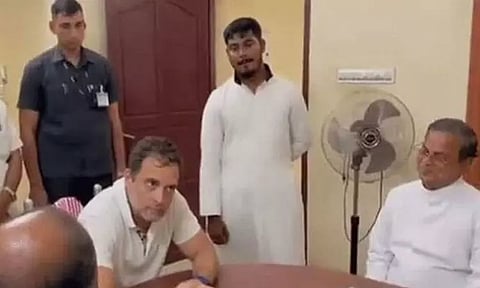 சக்தியை போல் அல்ல... இயேசுவே உண்மையான கடவுள்: ராகுல் காந்தியை சந்தித்த பாதிரியார் சர்ச்சை பேச்சு