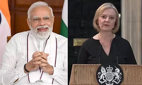 130 கோடி இந்தியர்கள் சார்பாக இரங்கல் தெரிவித்த பிரதமர் மோடிக்கு தொலைபேசியில் நன்றி தெரிவித்த இங்கிலாந்து பிரதமர்!
