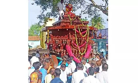 புதிய தேர் வெள்ளோட்டம்