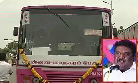 இலவச பஸ் பயணம் மூலம் தினமும் 35 லட்சம் பெண்கள் பயன் அடைகின்றனர் - அமைச்சர் சிவசங்கர் தகவல்