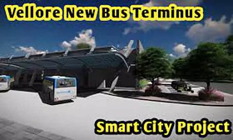 வேலூர் புதிய பஸ் நிலையத்தில் பயணிகள் கடும் அவதி