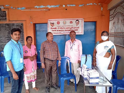 திமிரி ஒன்றியத்தில் 58 இடங்களில் கொரோனா தடுப்பூசி முகாம்