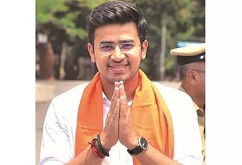 தேஜஸ்வி சூர்யா எம்.பி. வீட்டுக்கு மசாலா தோசை அனுப்பிய காங்கிரசார்