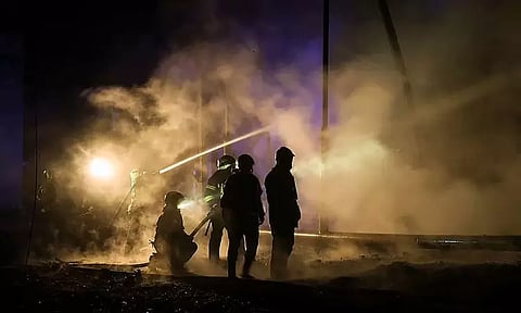 அனல் மின் நிலையங்கள் மீது தாக்குதல்: இருளில் மூழ்கிய கிழக்கு உக்ரைன்