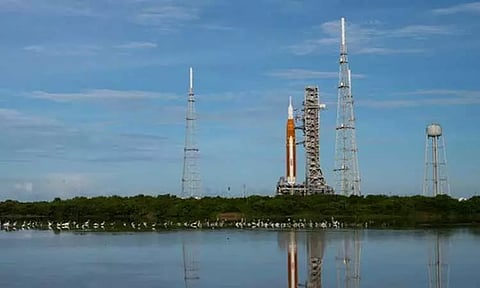 3-வது முறையாக ஒத்திவைப்பு... 23-ம் தேதி நிலவுக்கு ராக்கெட் அனுப்ப இருந்த நிலையில் நாசா தகவல்