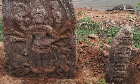 1,200 ஆண்டுகளுக்கு முற்பட்ட அரிய சிற்பம் கண்டெடுப்பு