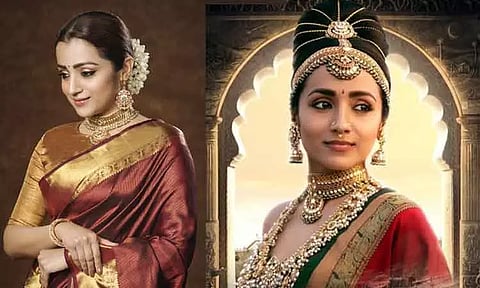 பொன்னியின் செல்வன் 'குந்தவை' ஆக மாறிய திரிஷா...