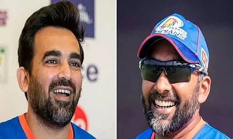 மும்பை இந்தியன்ஸ் அணியில் ஜெயவர்த்தனே, ஜாகீர்கானுக்கு புதிய பொறுப்பு