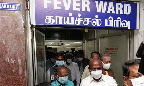 இன்புளுவென்சா காய்ச்சல் தொடர்பாக வழிகாட்டு நெறிமுறைகளை வெளியிட்டது தமிழக சுகாதாரத்துறை