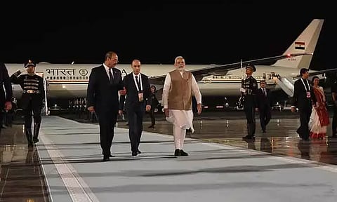 ஷாங்காய் ஒத்துழைப்பு மாநாடு: பிரதமர் மோடி உஸ்பெகிஸ்தான் சென்றடைந்தார்