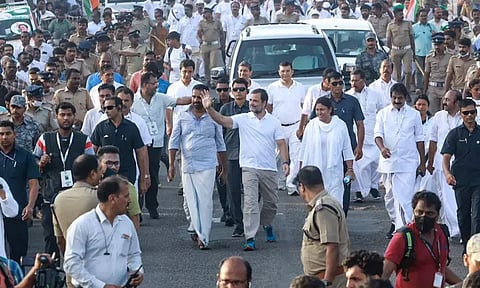 கேரள விவசாயிகளுடன் கலந்துரையாடிய ராகுல்காந்தி