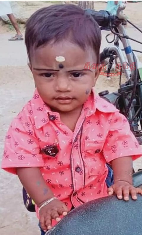தண்ணீர் தொட்டியில் விழுந்து 2 வயது குழந்தை பலி