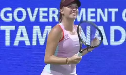 சென்னை ஓபனில் பட்டம் வென்ற லின்டா தரவரிசையில் 56 இடம் முன்னேற்றம்