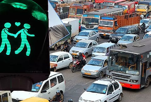 5 வருட போக்குவரத்து நெருக்கடி: மலர்ந்த காதல் திருமணத்தில் முடிந்தது; ஆனால் மேம்பாலம் கட்டும் பணி முடியவில்லை