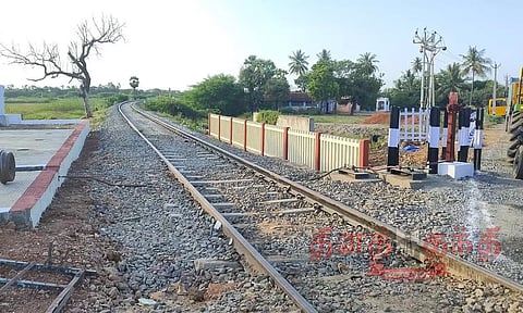 37 கி.மீ. தூரத்திற்கு அகல ரெயில் பாதை பணிகள் விரைவில் நிறைவு பெறும்