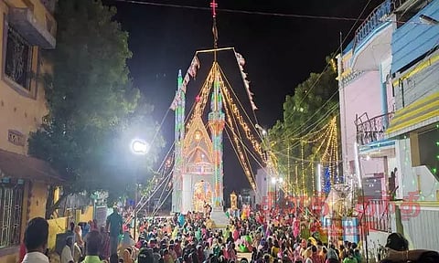 புனித மிக்கேல் அதிதூதர் ஆலய திருவிழா கொடியேற்றம்