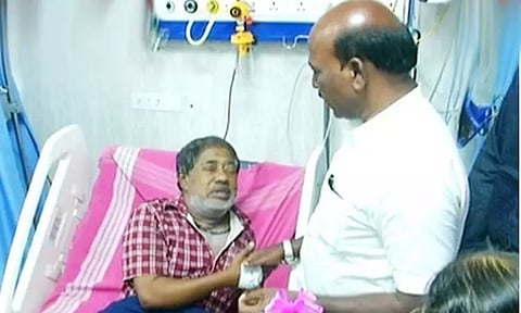 நடிகர் போண்டா மணியை சந்தித்து அமைச்சர் மா.சுப்பிரமணியன் நலம் விசாரிப்பு..!