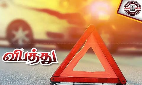 குன்றத்தூர் அருகே லாரி சக்கரத்தில் சிக்கி பிளஸ்-2 மாணவர் பலி