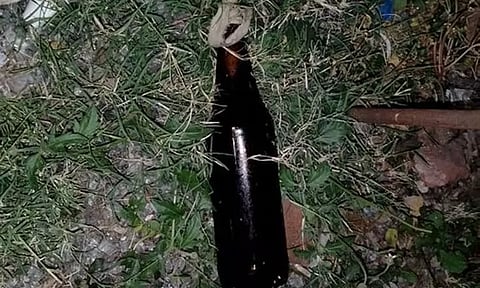 கோவை பாஜக அலுவலகத்தில் பெட்ரோல் குண்டுவீச்சு...!