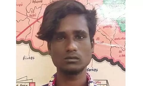 வேப்பூ அருகே கஞ்சா விற்ற வாலிபர் கைது