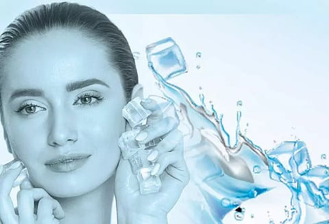 முகத்தின் அழகை மெருகூட்டும் 'ஐஸ் கட்டி'