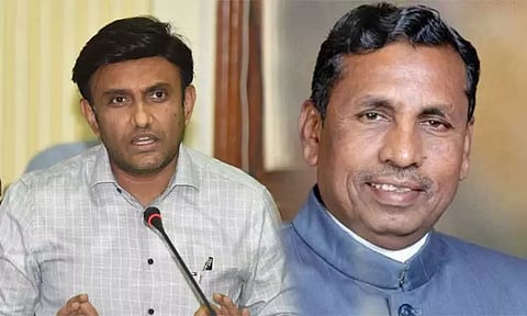 மந்திரி சுதாகருடன், கே.எச்.முனியப்பா மீண்டும் சந்திப்பு; பா.ஜனதாவில் சேர திட்டம்