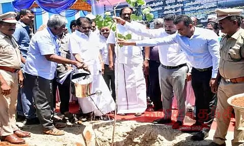 4.81 லட்சம் மரக்கன்றுகள் நடுவதற்கான பசுமை தமிழ்நாடு இயக்கம்