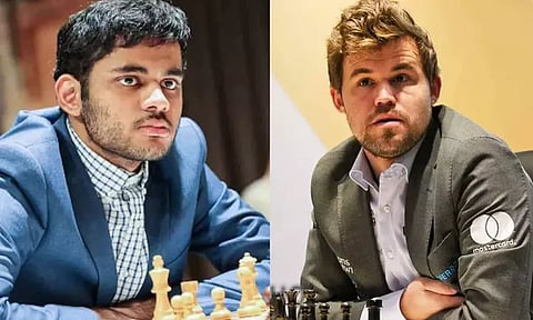 ஜூலியஸ் கோப்பை செஸ் போட்டி: அர்ஜூன் எரிகைசி-கார்ல்சென் இறுதிப்போட்டியில் மோதல்