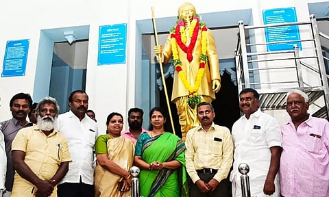 பாரதியாரின் கனவை திராவிட மாடல் ஆட்சியாக முதல்-அமைச்சர் மு.க.ஸ்டாலின் ஆட்சி நிறைவேற்றி வருகிறது - கனிமொழி எம்.பி