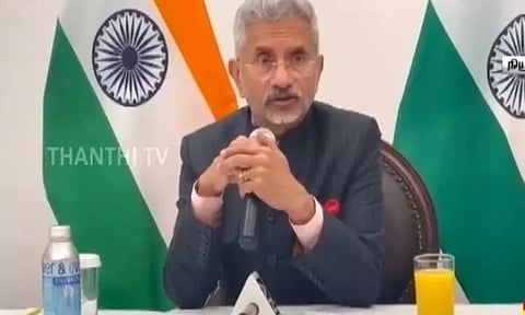 "பயங்கரவாத தாக்குதலின் ரத்தக் கறைகளை மறைக்க முடியாது" - சீனா, பாகிஸ்தானுக்கு ஜெய்சங்கர் பதிலடி