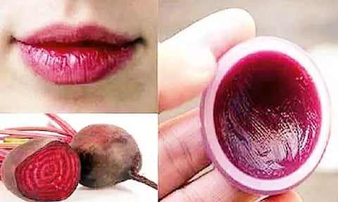 பீட்ரூட்டும்.. உதடும்..!