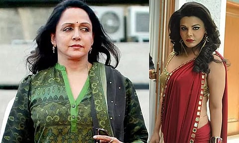 2024-ம் ஆண்டு தேர்தலில் போட்டி: எம்.பி. ஹேமா மாலினிக்கு நடிகை ராக்கி சாவந்த் பதில்