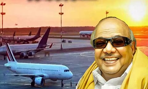 "பரந்தூர் விமான நிலையத்துக்கு கருணாநிதி பெயர்"... - மத்திய அரசுக்கு நெல்லை எம்.பி. கடிதம்